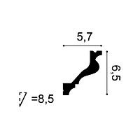 C200 ORAC Corniche Purotouch L200 x H6,5 x L5,7 cm ORAC DECOR 2 - Cimaise Tableau 