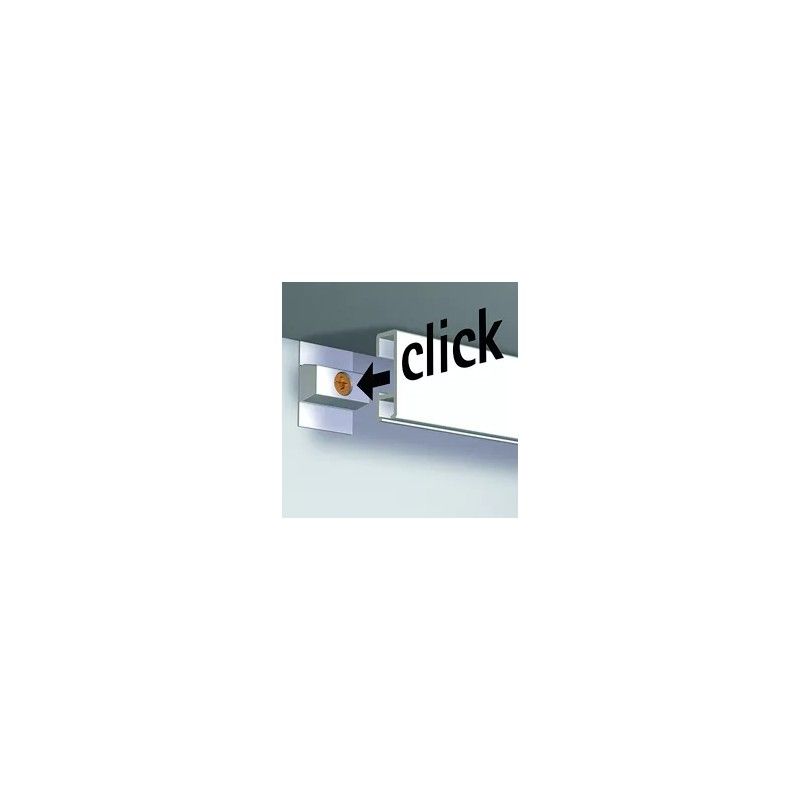 Pack cimaise click rail artiteq PREMIUM Cimaise Tableau 2 - Cimaise Tableau 