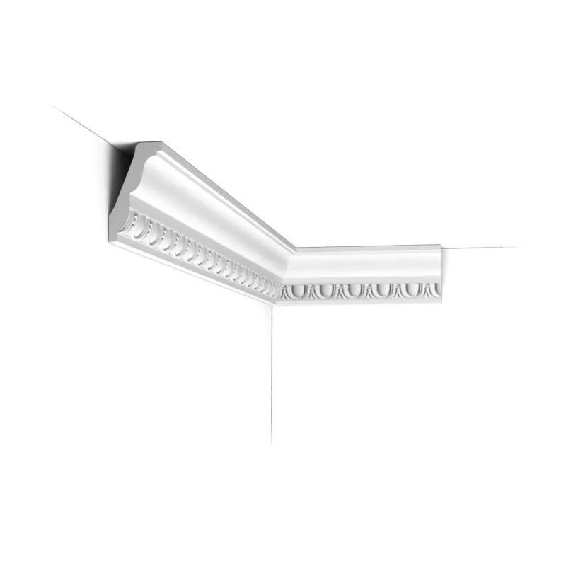 C212 ORAC Cornice Purotouch L200 x H7,5 x L4,5 cm ORAC DECOR 1 - Cimasa Tavola