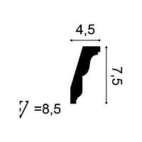 C212 ORAC Corniche Purotouch L200 x H7,5 x L4,5 cm ORAC DECOR 2 - Cimaise Tableau 