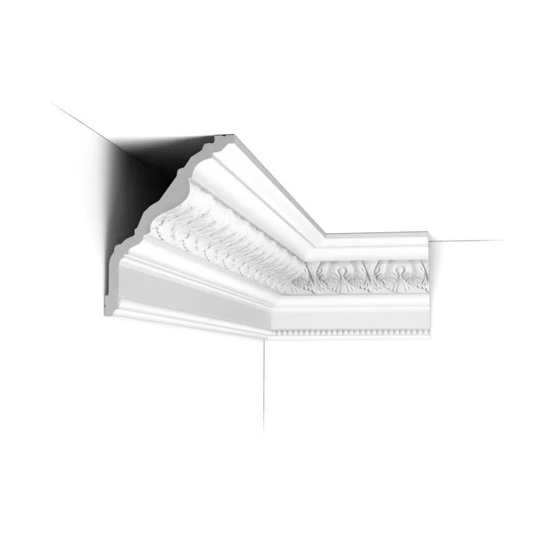C219 ORAC Cornice Purotouch L200 x H17,6 x L13 cm ORAC DECOR 1 - Cornice da Tavolo