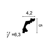 C322 ORAC Corniche Purotouch L200 x H5 x L4.2 cm ORAC DECOR 2 - Cimaise Tableau 