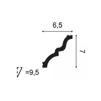 C325 ORAC Gesims Purotouch L200 x H7 x B6,5 cm ORAC DECOR 2 - Cimaise Tableau 