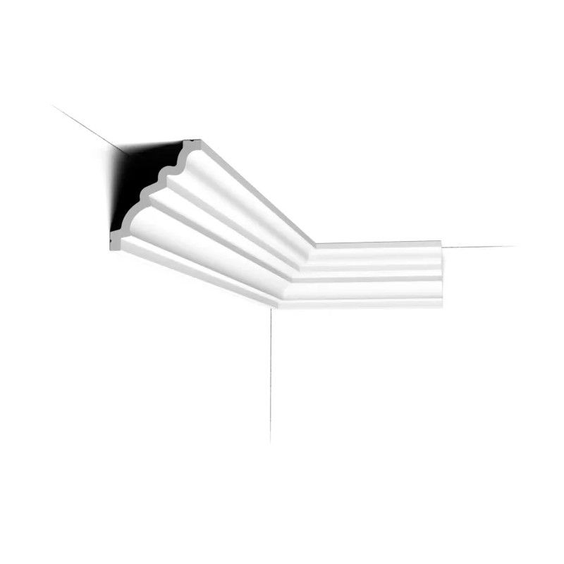 C326 ORAC Corniche Purotouch L200 x H10.5 x L9 cm ORAC DECOR 1 - Cimaise Tableau 