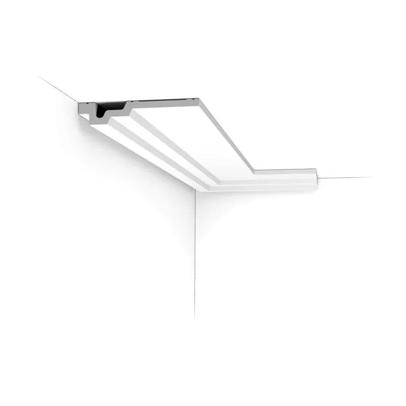 C353 ORAC Cornice Purotouch L200 x H3 x L16,5 cm ORAC DECOR 1 - Cornice per Quadri