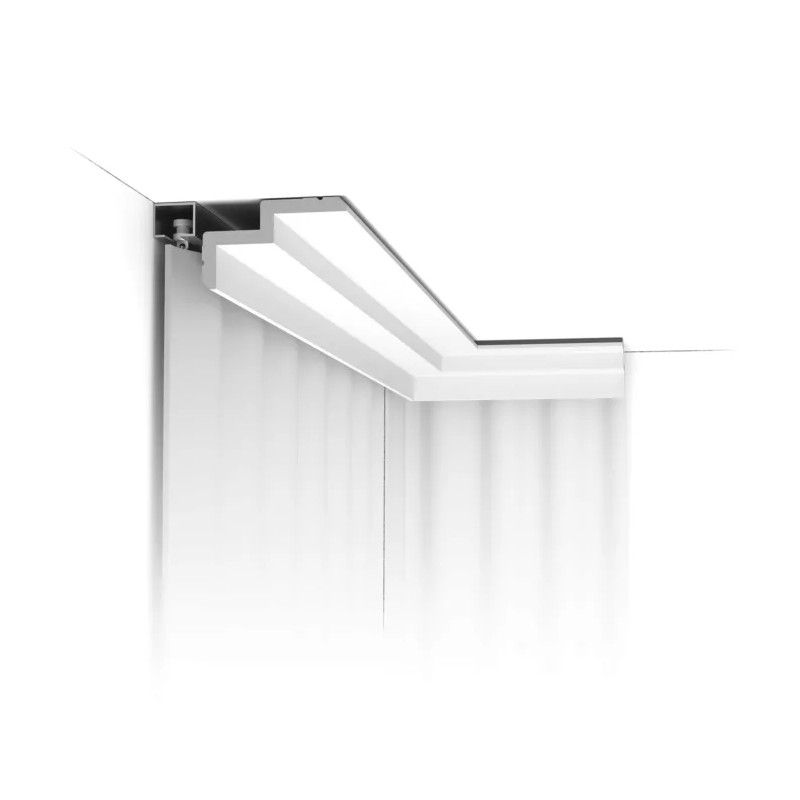 C390 ORAC Gesims Purotouch L200 x H6 x B10 cm ORAC DECOR 3 - Cimaise Tableau 