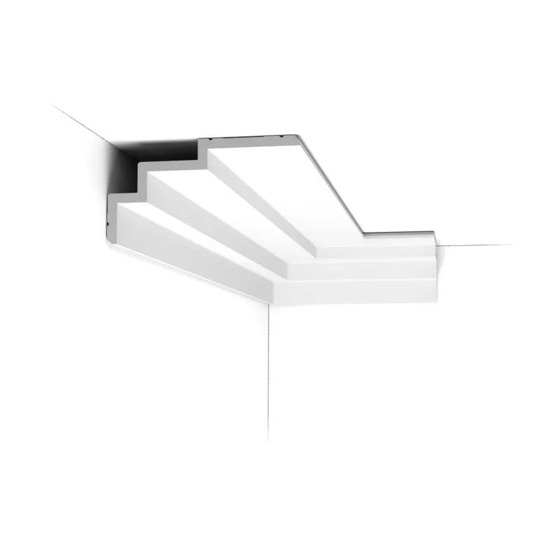 C392 ORAC Gesims Purotouch L200 x H19 x B10 cm ORAC DECOR 1 - Cimaise Tableau
