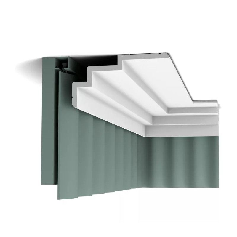 C392 ORAC Gesims Purotouch L200 x H19 x B10 cm ORAC DECOR 2 - Cimaise Tableau 