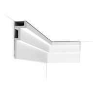 C396 ORAC Corniche Purotouch L200 x H18,5 x L6,1 cm ORAC DECOR 1 - Cimaise Tableau