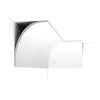 C990 ORAC Corniche Purotouch L200 x H15.9 x L21.6 cm ORAC DECOR 1 - Cimaise Tableau 