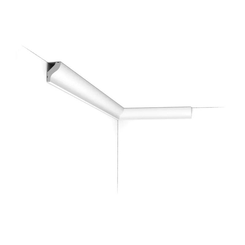 CB500N ORAC Corniche unprimed Durofoam L200 x H2,5 x L1,8 cm ORAC DECOR 1 - Cimaise Tableau 