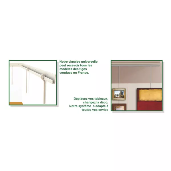 Pack cimaise Civic H24 Security Cimaise Tableau 2 - Cimaise Tableau 