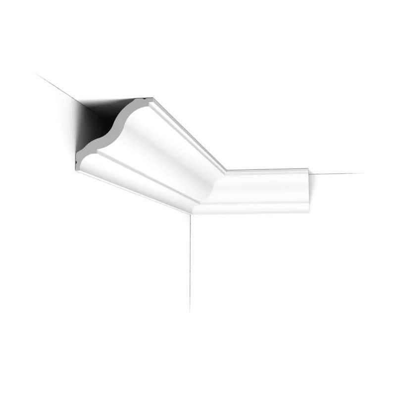 CB503N ORAC Cornice non trattata in Durofoam L200 x H8,2 x L9,2 cm ORAC DECOR 1 - Cimasa per quadri