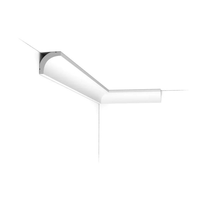 CB520N ORAC Cornice non prime in Durofoam L200 x H3,5 x L3,5 cm CB520N ORAC Cornice non verniciata in Durofoam L200 x H3,5 x L3 