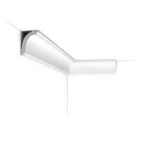 CB523N ORAC Corniche unprimed Durofoam L200 x H5,9 x L4,4 cm ORAC DECOR 1 - Cimaise Tableau 