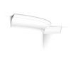 CX127F ORAC Corniche flexible Durofoam L200 x H9,4 x L9,4 cm ORAC DECOR 1 - Cimaise Tableau 