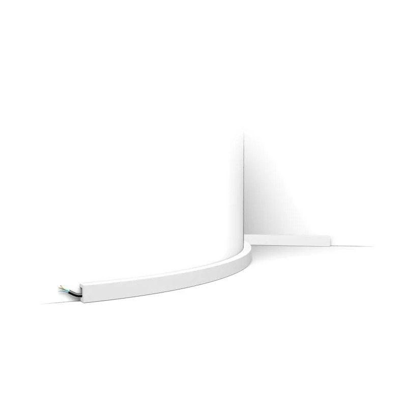 CX190F ORAC Cornice flessibile Durofoam L200 x H2 x L3 cm ORAC DECOR 4 - Cimasa per Quadri