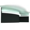 CX190F ORAC Durofoam flexible cornice L200 x H2 x L3 cm ORAC DECOR 5 - Cimaise Tableau 