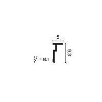 CX197 ORAC Durofoam Gesims L200 x H5 x B9,3 cm ORAC DECOR 2 - Cimaise Tableau
