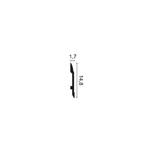 SX104F ORAC Flex Plinth Flex L200 x H14.8 x L1,7 cm ORAC DECOR 2 - Cimaise Tableau