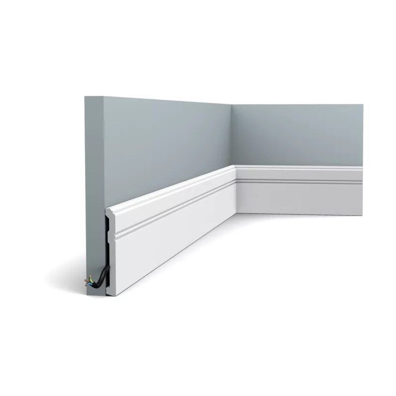 SX105 ORAC Duropolímero Plinth L200 x H11 x L1,3 cm ORAC DECOR 3 - Cimaise Tableau 