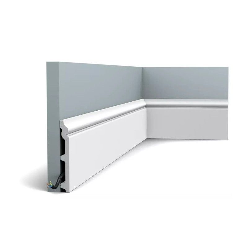 SX118 ORAC Plinthe Duropolymer L200 x H13,8 x L1,8 cm ORAC DECOR 3 - Cimaise Tableau 