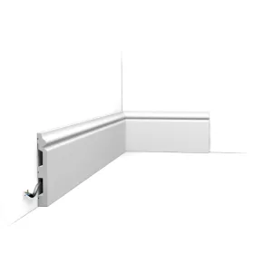 SX118-RAL9003 Plinth Duropolymer L200 x H13.8 x L1,8 cm ORAC DECOR 1 - Cimaise Tableau