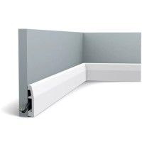 SX125 ORAC Battiscopa Duropolymer L200 x H6,9 x L1,4 cm ORAC DECOR 3 - Cornice per Quadro