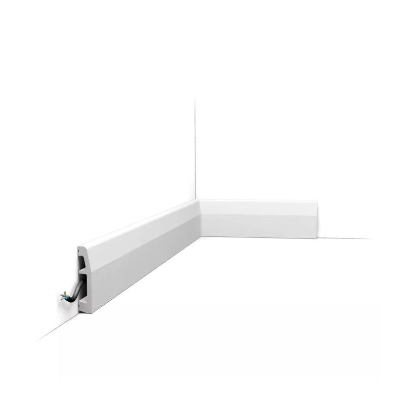SX125 ORAC Plinthe Duropolymer L200 x H6,9 x L1,4 cm ORAC DECOR 1 - Cimaise Tableau