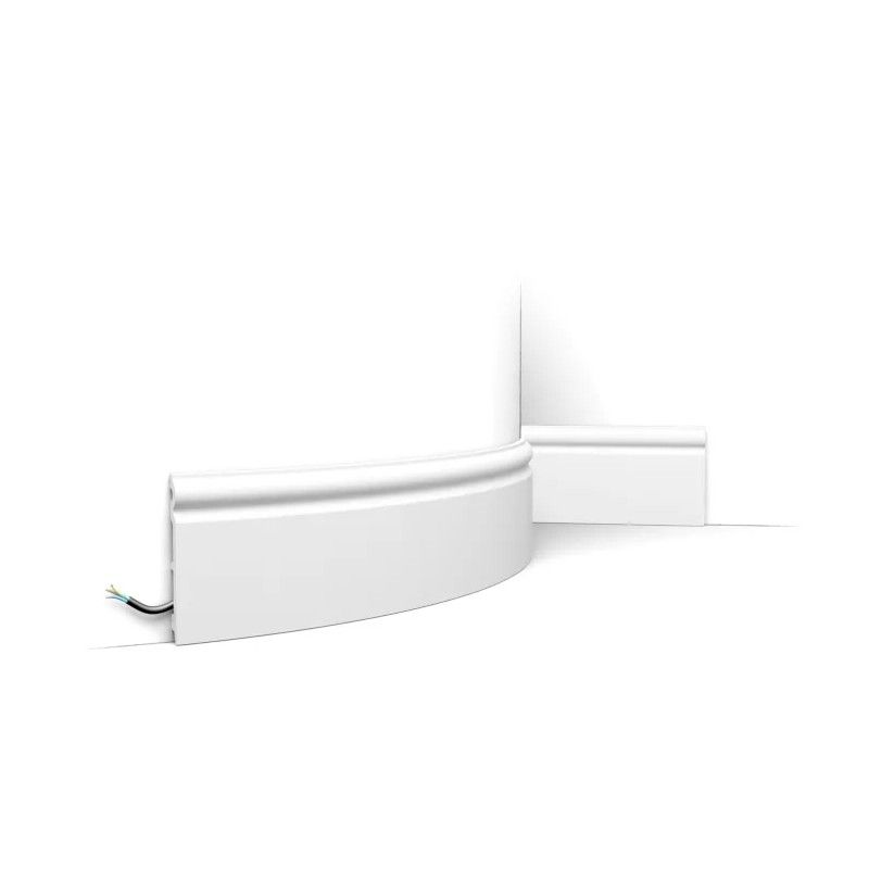 SX138F ORAC Battiscopa flessibile Flex L200 x H13,8 x L1,5 cm ORAC DECOR 1 - Cimaise Tableau 