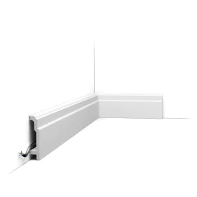 SX155 ORAC Plinthe Duropolymer L200 x H10,8 x L2,5 cm ORAC DECOR 1 - Cimaise Tableau