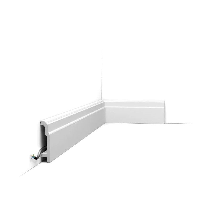 SX155 ORAC Plinthe Duropolymer L200 x H10,8 x L2,5 cm ORAC DECOR 1 - Cimaise Tableau