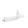 SX155F ORAC Flexibler Sockel Flex L200 x H10.8 x L2.5 cm ORAC DECOR 1 - Cimaise Tableau 