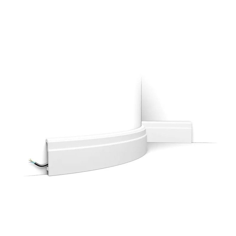 SX155F ORAC Plinthe flexible Flex L200 x H10,8 x L2,5 cm ORAC DECOR 1 - Cimaise Tableau 