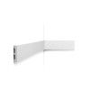 Zócalo de duropolímero ORAC SX157 L200 x H6,6 x W1,3 cm ORAC DECOR 4 - Cimaise Tableau 