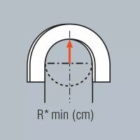 SX157F ORAC Plinth Flexible Flexible L200 x H6.6 x L1.3 cm ORAC DECOR 5 - Cimaise Tableau 
