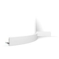 SX157F ORAC Battiscopa Flessibile Flex L200 x H6,6 x L1,3 cm ORAC DECOR 1 - Cornice per Quadro