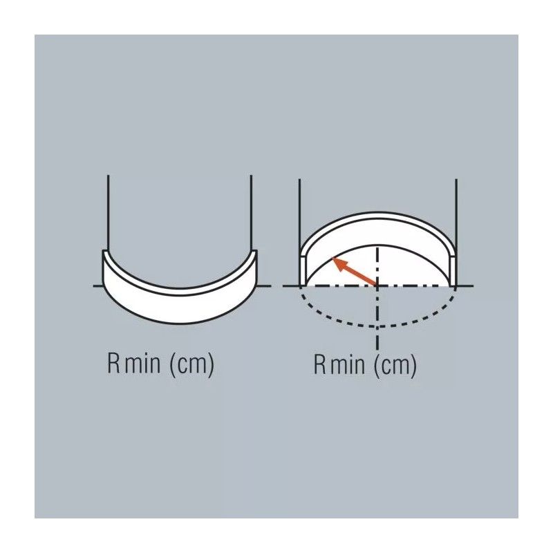SX157F ORAC Battiscopa Flessibile Flex L200 x H6,6 x L1,3 cm ORAC DECOR 6 - Cornice Quadro