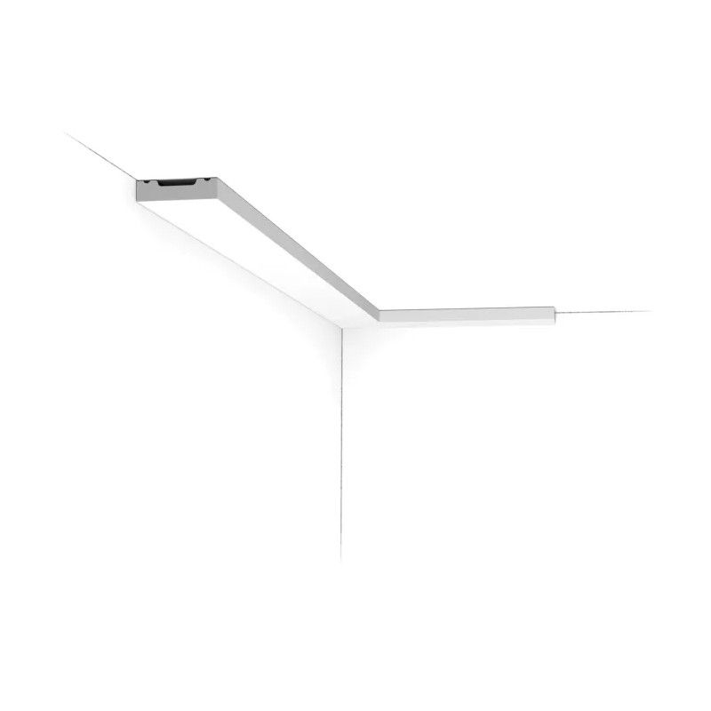 SX162 ORAC Duropolymer Plinth L200 x H4 x L1 cm ORAC DECOR 5 - Cimaise Tableau 