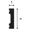 SX162F ORAC Flexible Plinth Flexible L200 x H4 x L1 cm ORAC DECOR 2 - Cimaise Tableau 