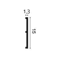 SX168 ORAC Duropolymer L200 x H15.1 x L1.4 cm ORAC DECOR 2 - Cimaise Tableau