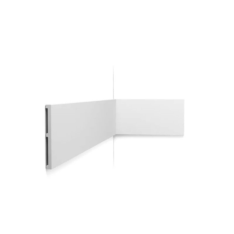 SX168 ORAC Duropolymer Skirting Board L200 x H15.1 x W1.4 cm ORAC DECOR 3 - Cimaise Tableau 