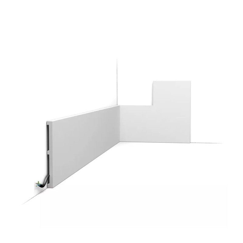 SX168 ORAC Plinthe Duropolymer L200 x H15,1 x L1,4 cm ORAC DECOR 1 - Cimaise Tableau