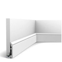 SX173-RAL9003 ORAC Plinthe Duropolymer L200 x H10 x L1,6 cm ORAC DECOR 3 - Cimaise Tableau