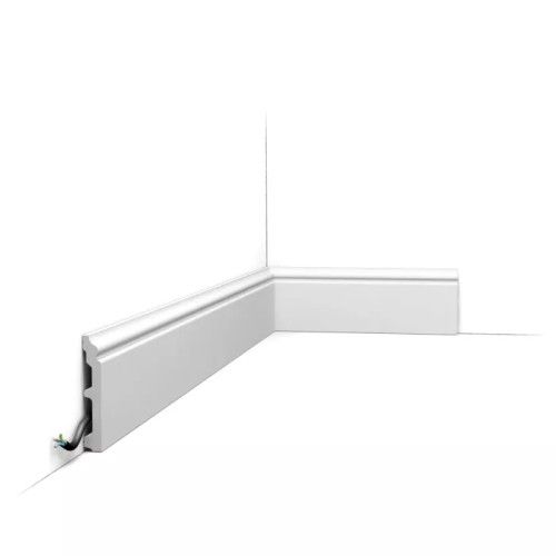 SX173-RAL9003 ORAC Plinth Duropolymer L200 x H10 x L1.6 cm ORAC DECOR 1 - Cimaise Tableau