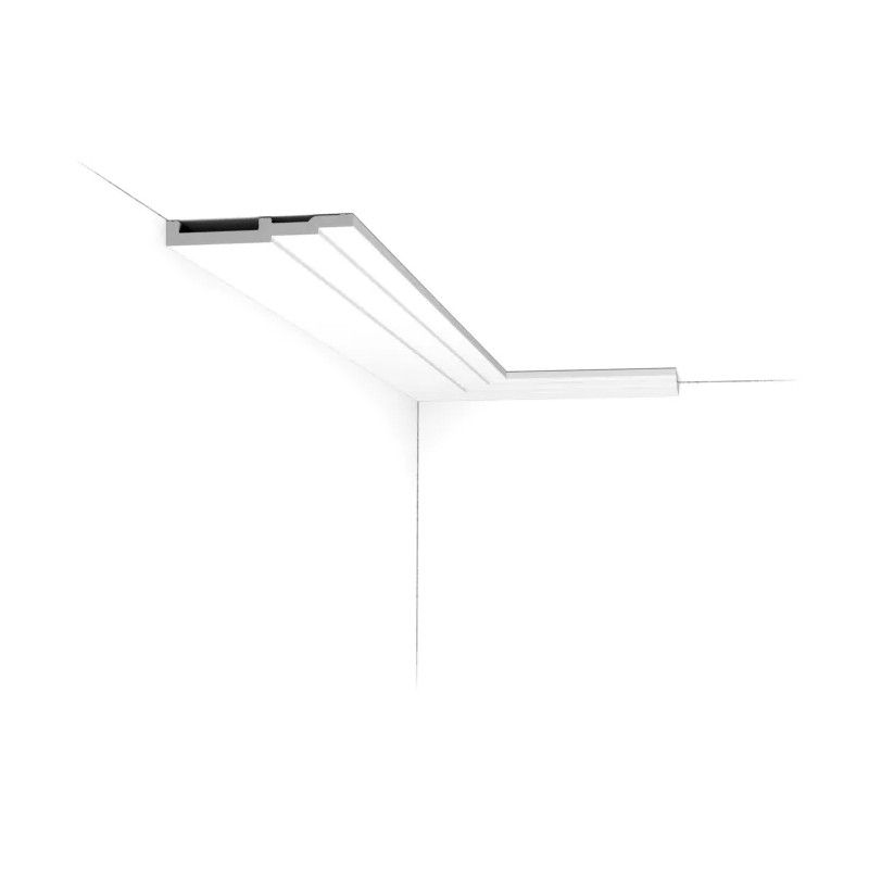 SX180 ORAC Plinth Duropolymer L200 x H12 x L1.6 cm ORAC DECOR 3 - Cimaise Tableau 