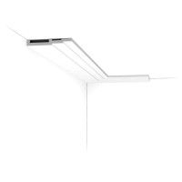 SX180 ORAC Battiscopa in Duropolymer L200 x H12 x L1,6 cm ORAC DECOR 3 - Cimaise Tableau 