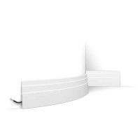 SX180F ORAC Plinthe flexible Flex L200 x H12 x L1,6 cm ORAC DECOR 1 - Cimaise Tableau