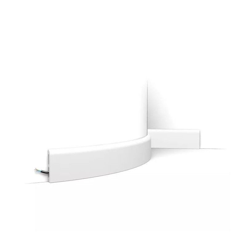 SX183F ORAC Plinthe Flexible Flex L200 x H7,5 x L1,3 cm ORAC DECOR 1 - Cimaise Tableau