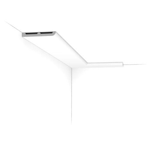 SX184 ORAC Battiscopa Duropolymer L200 x H11 x P1,3 cm ORAC DECOR 1 - Cornice per Quadri